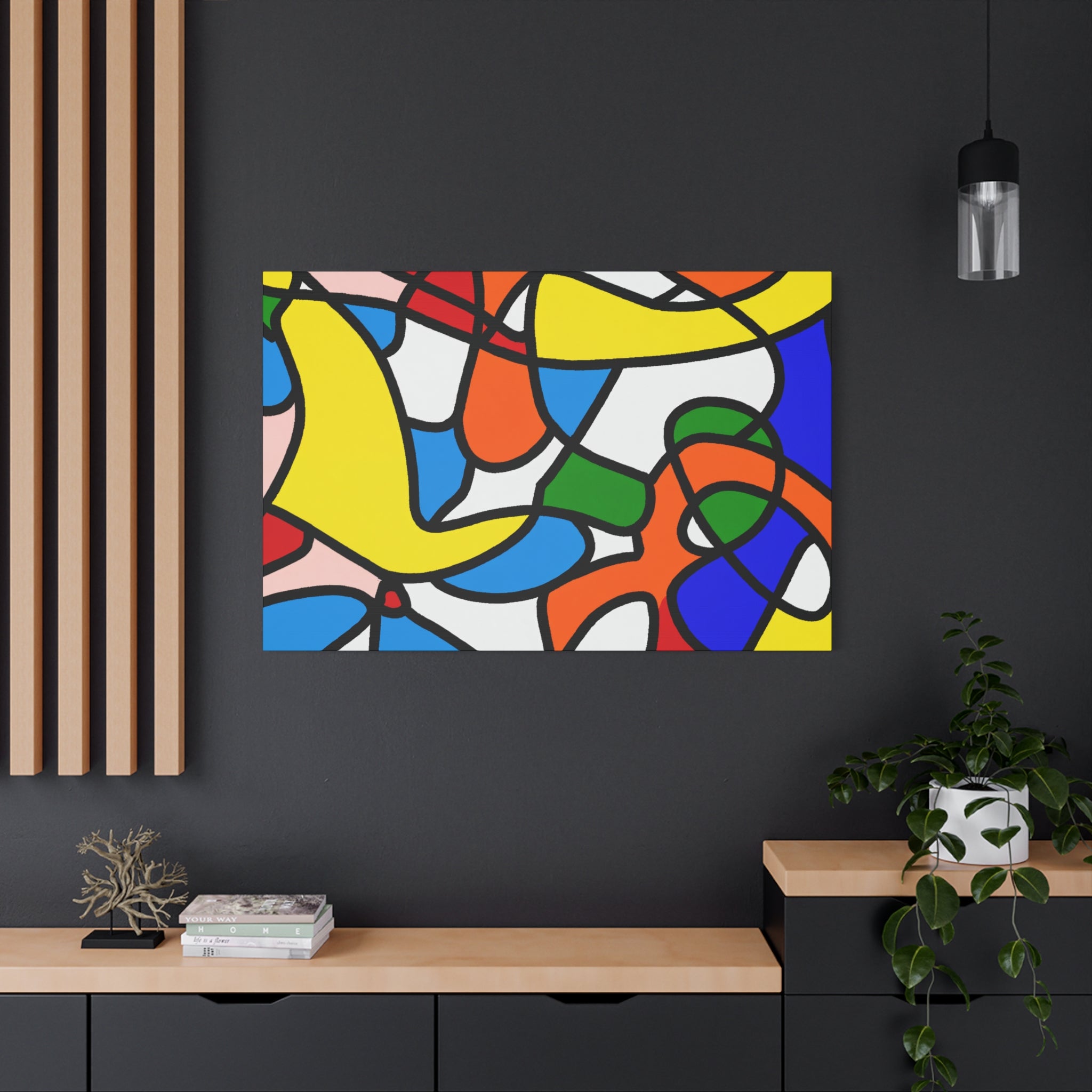 Groovy Blossom - Canvas