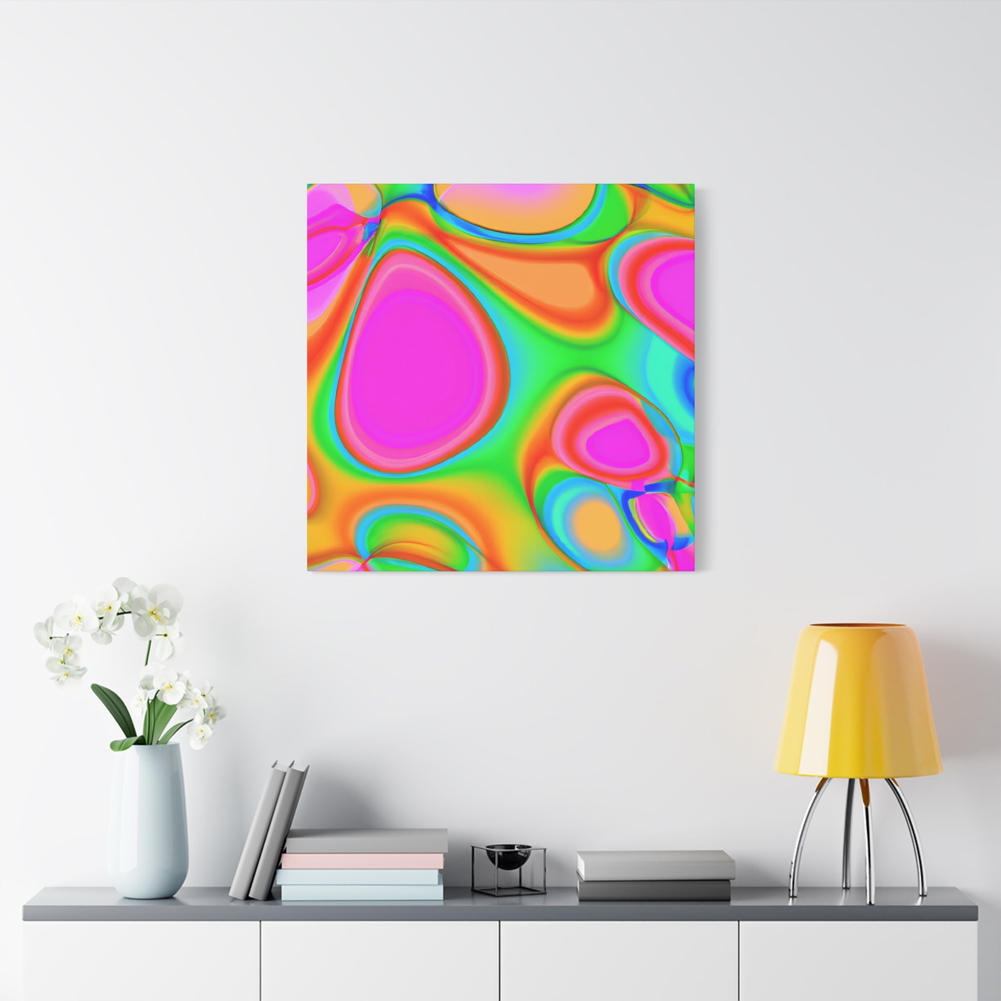 "Groove Petal" - Canvas