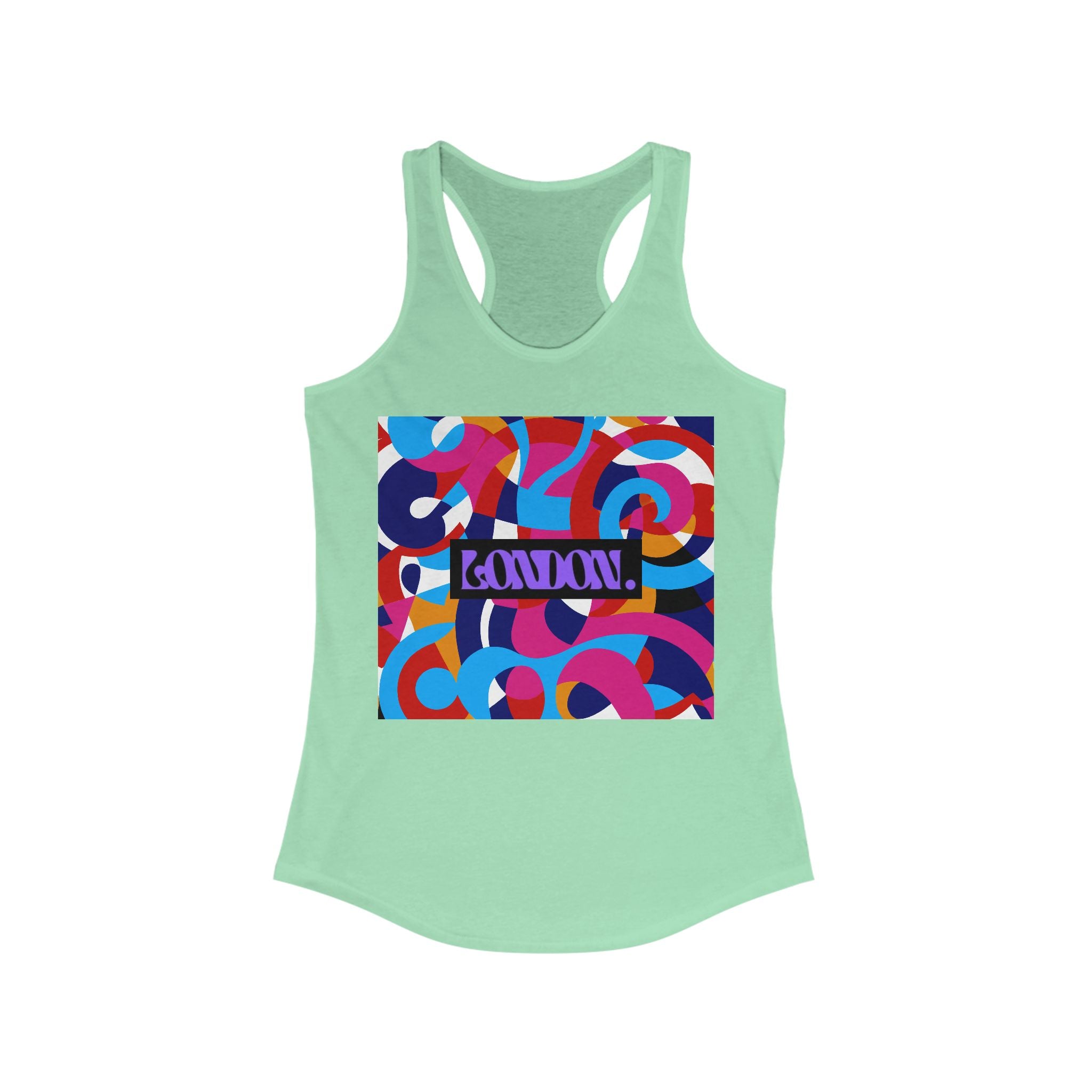 "Psychedelic Stardust Boutique" - Racerback Tank Top