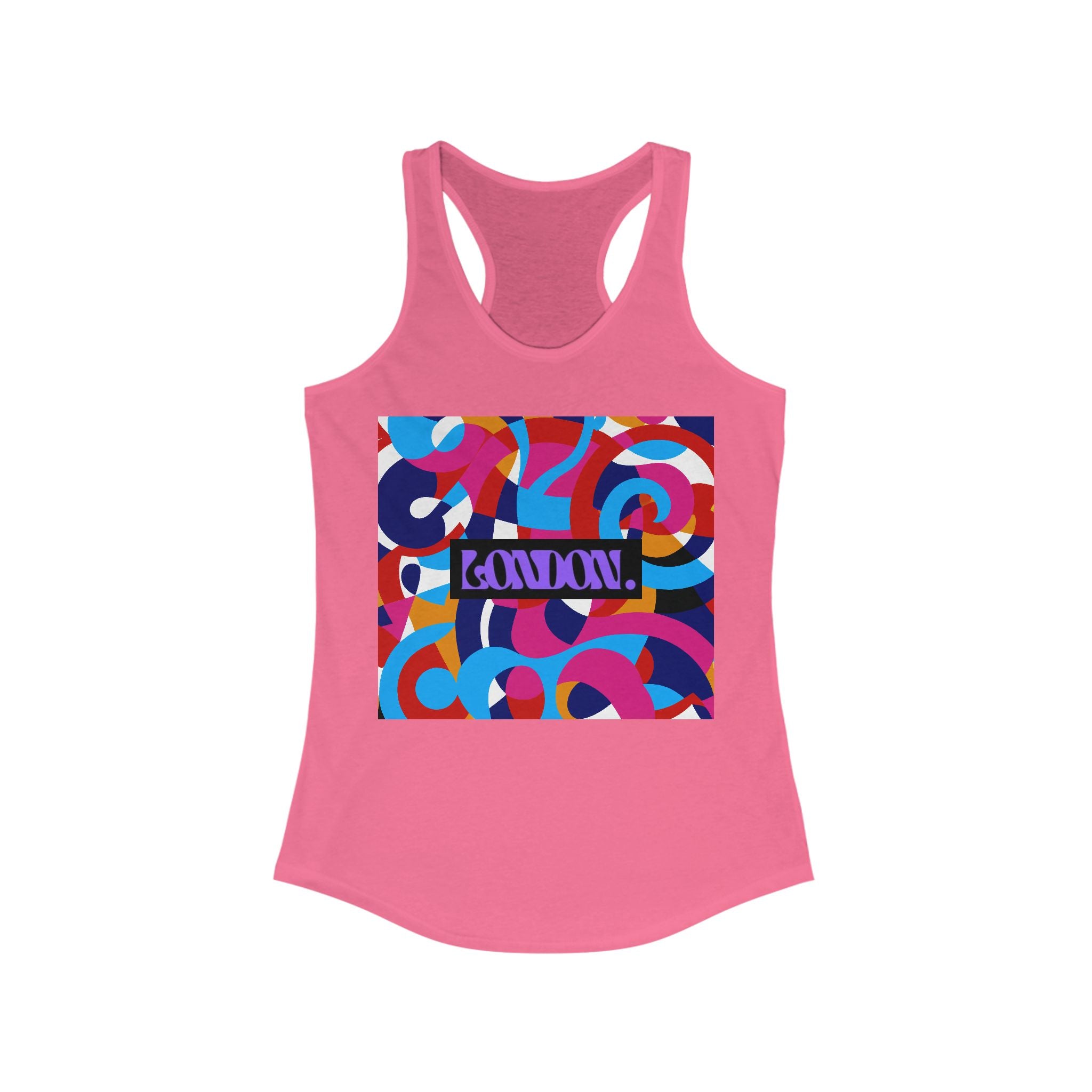 "Psychedelic Stardust Boutique" - Racerback Tank Top