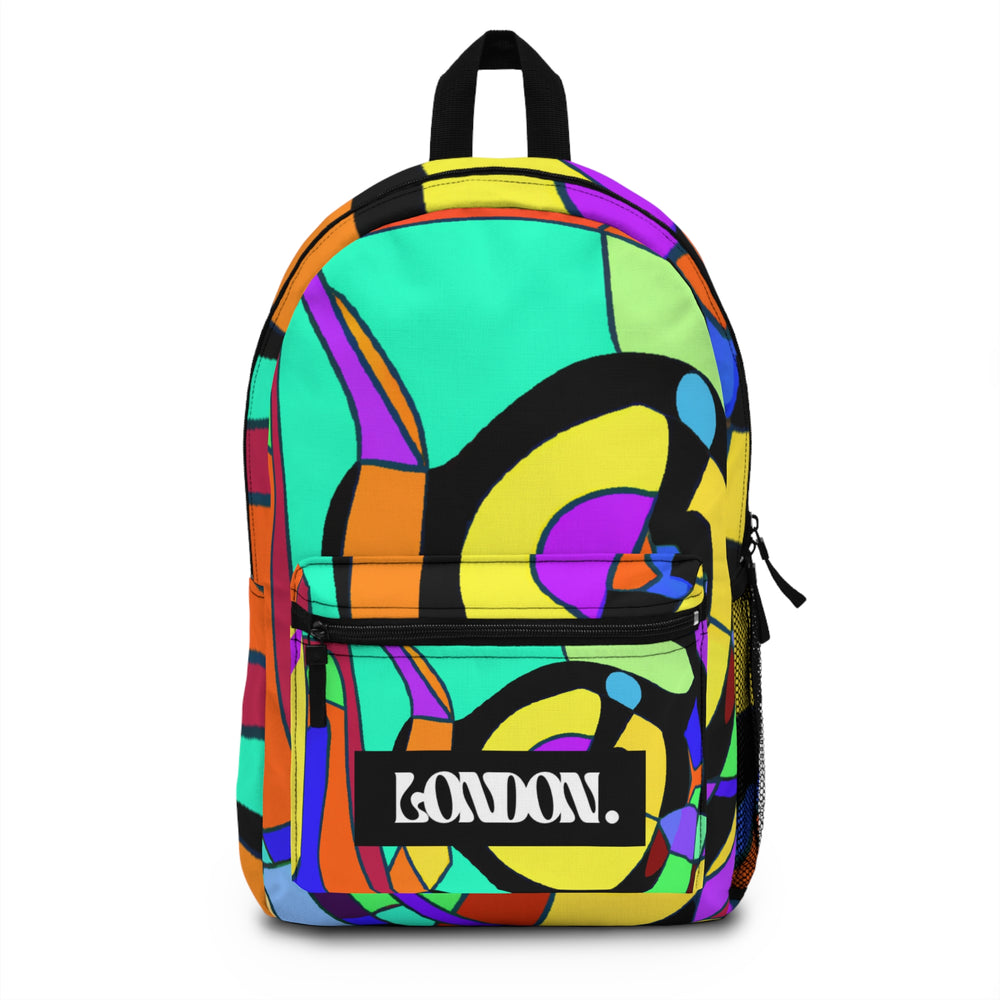 "Groovy Galaxy Pop Boutique" - Backpack