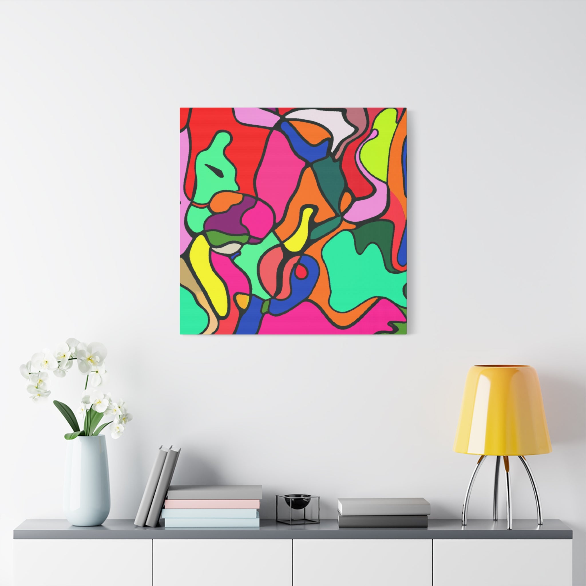 Groovy Kaleidoscope - Canvas