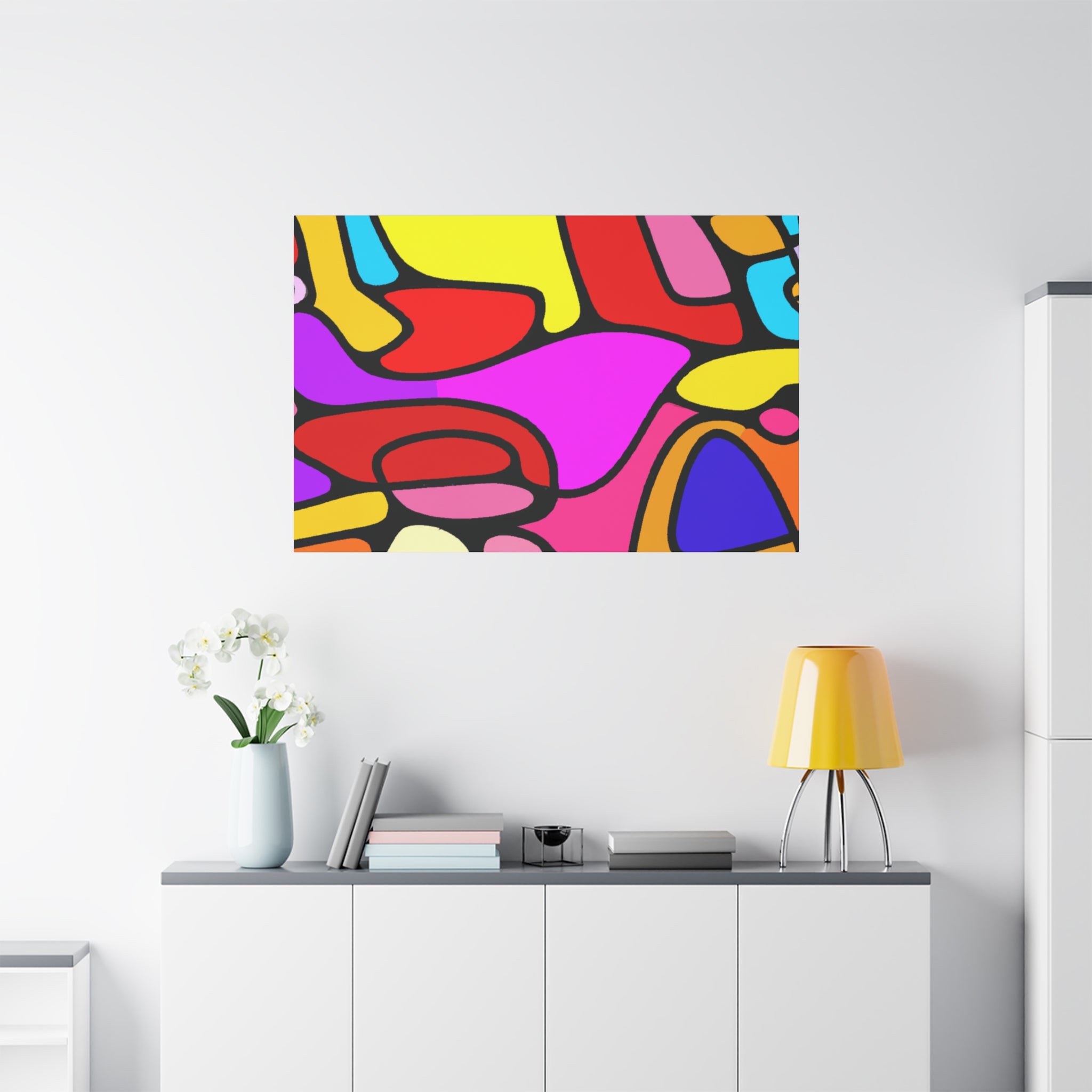 Groovy Kaleidoscope - Canvas