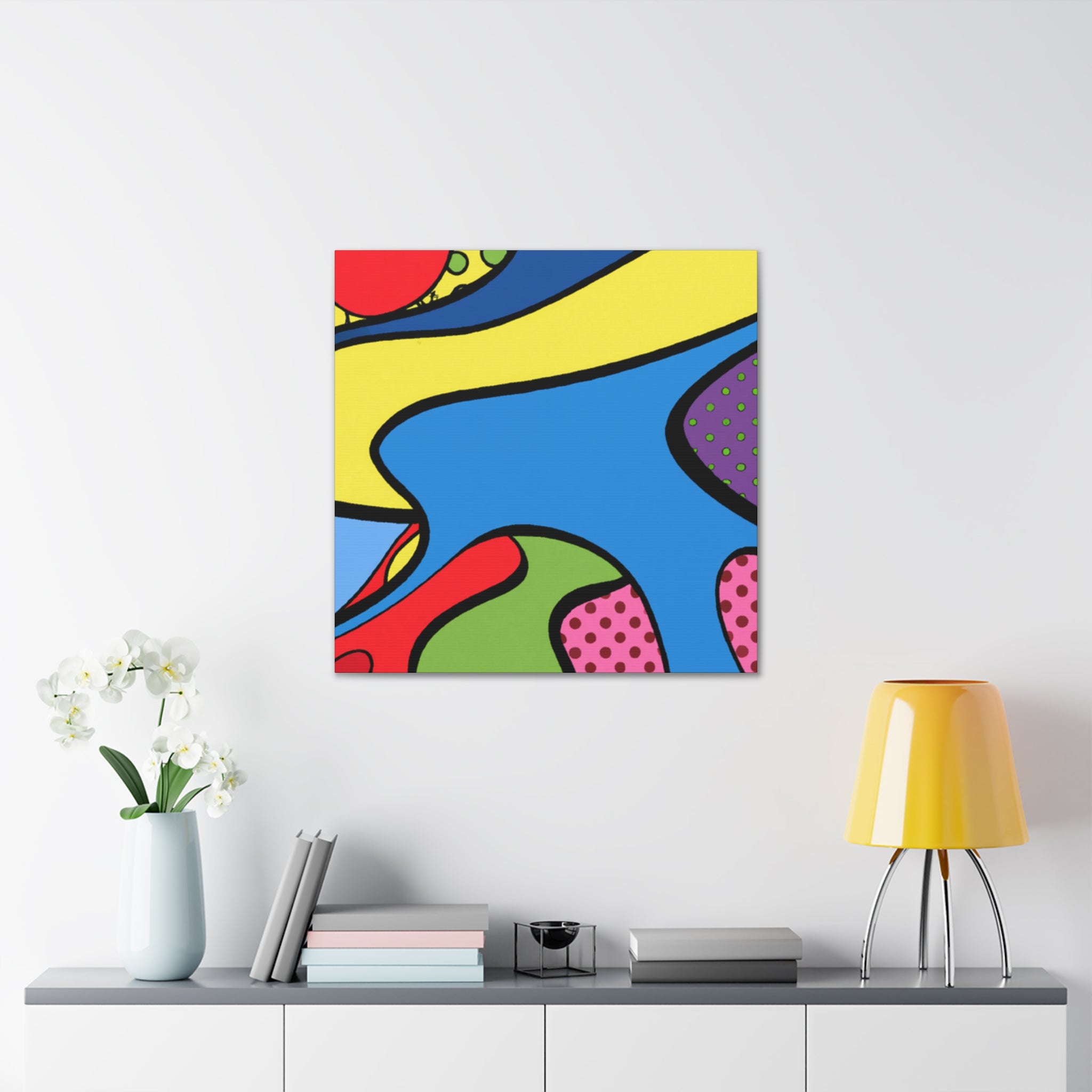 Groovy Kaleidoscope - Canvas