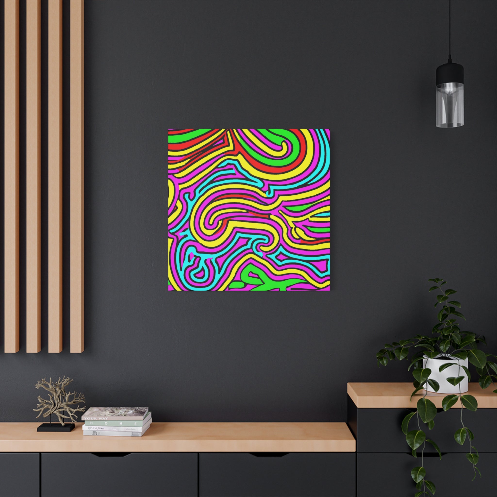 Groovy Spectrum - Canvas