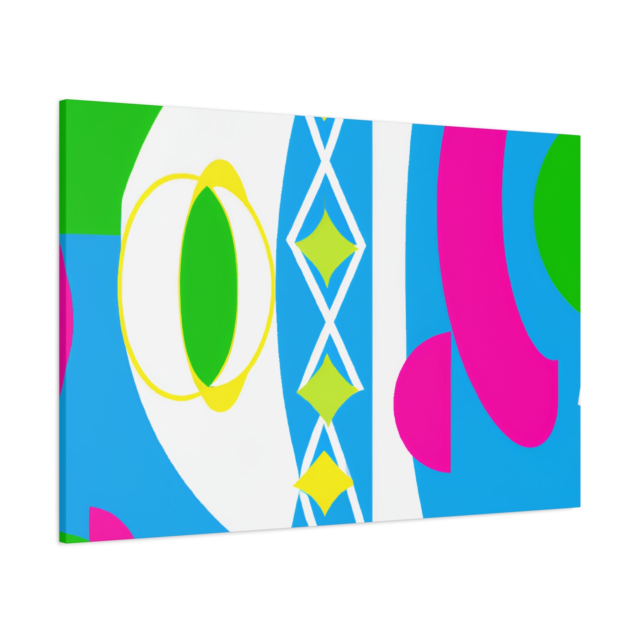 "Breezy Kaleidoscope" - Canvas