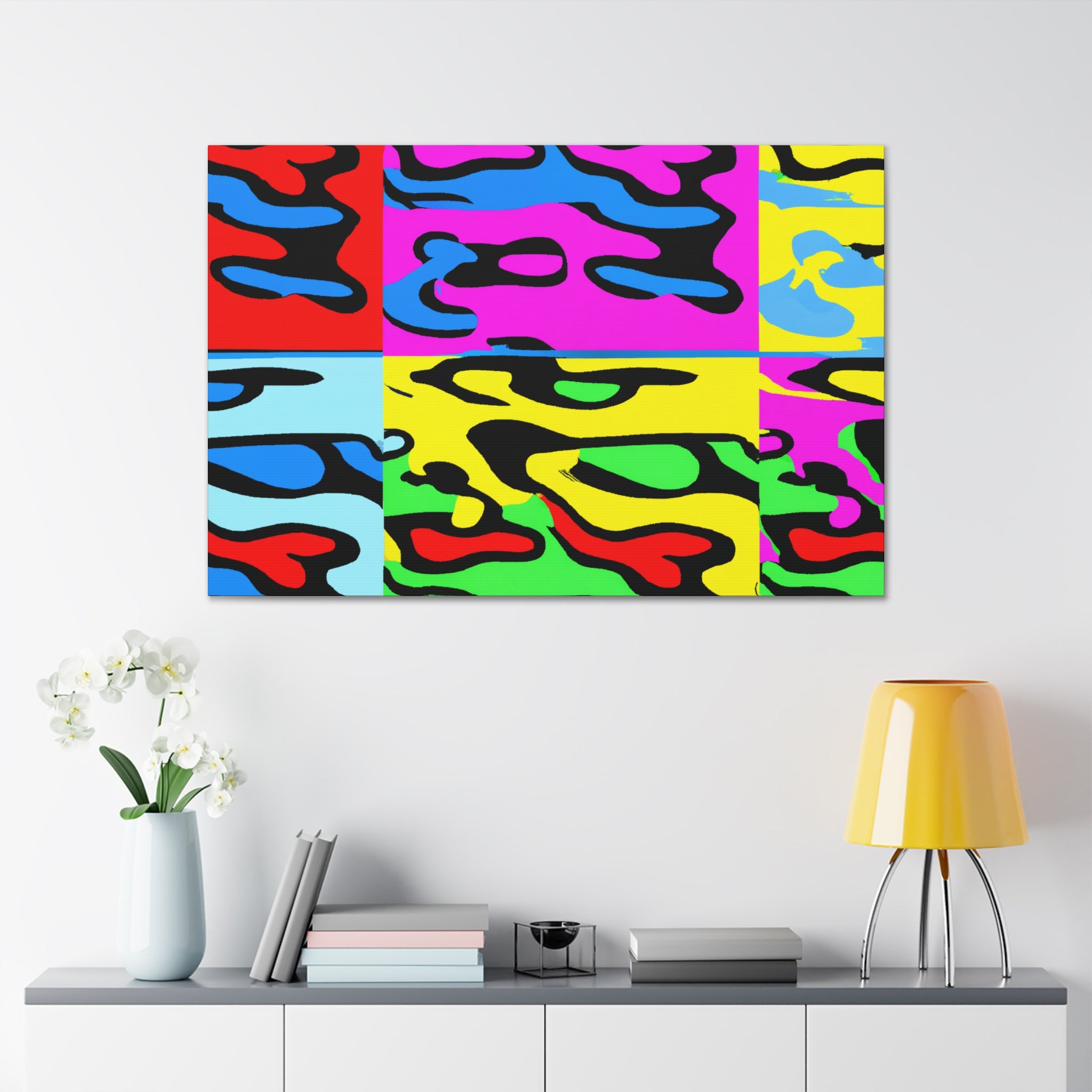 Groovy Kaleidoscope - Canvas