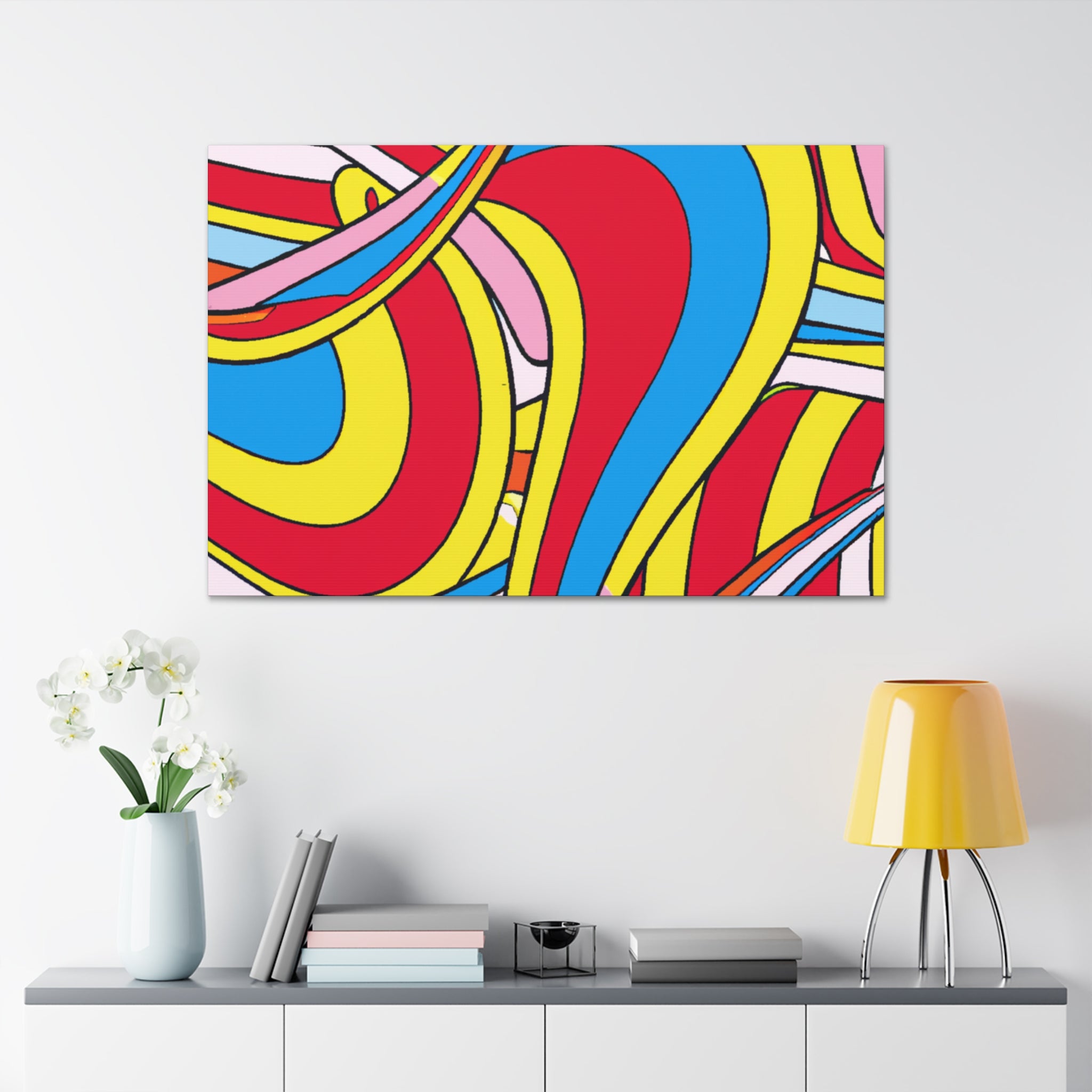 Groovy Kaleidoscope - Canvas