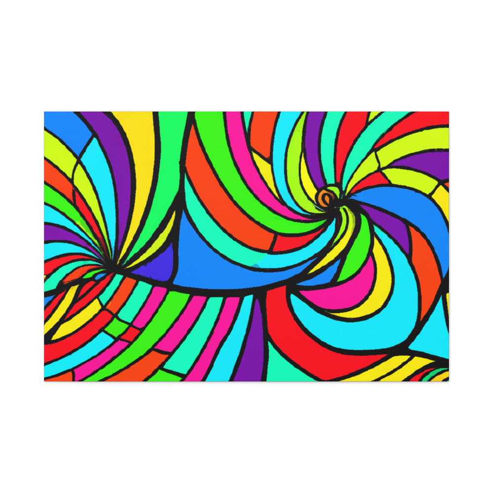 Groovy Spectrum - Canvas