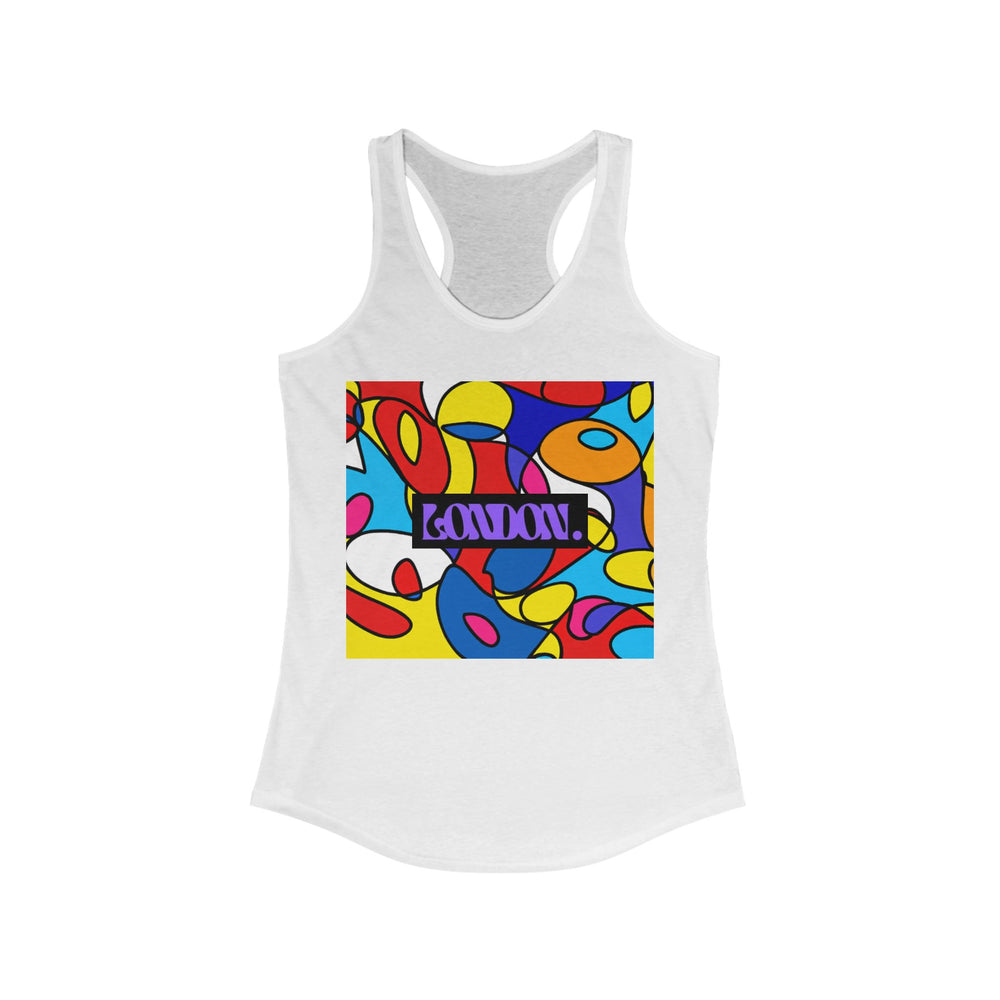"Velvet Mirage" - Racerback Tank Top