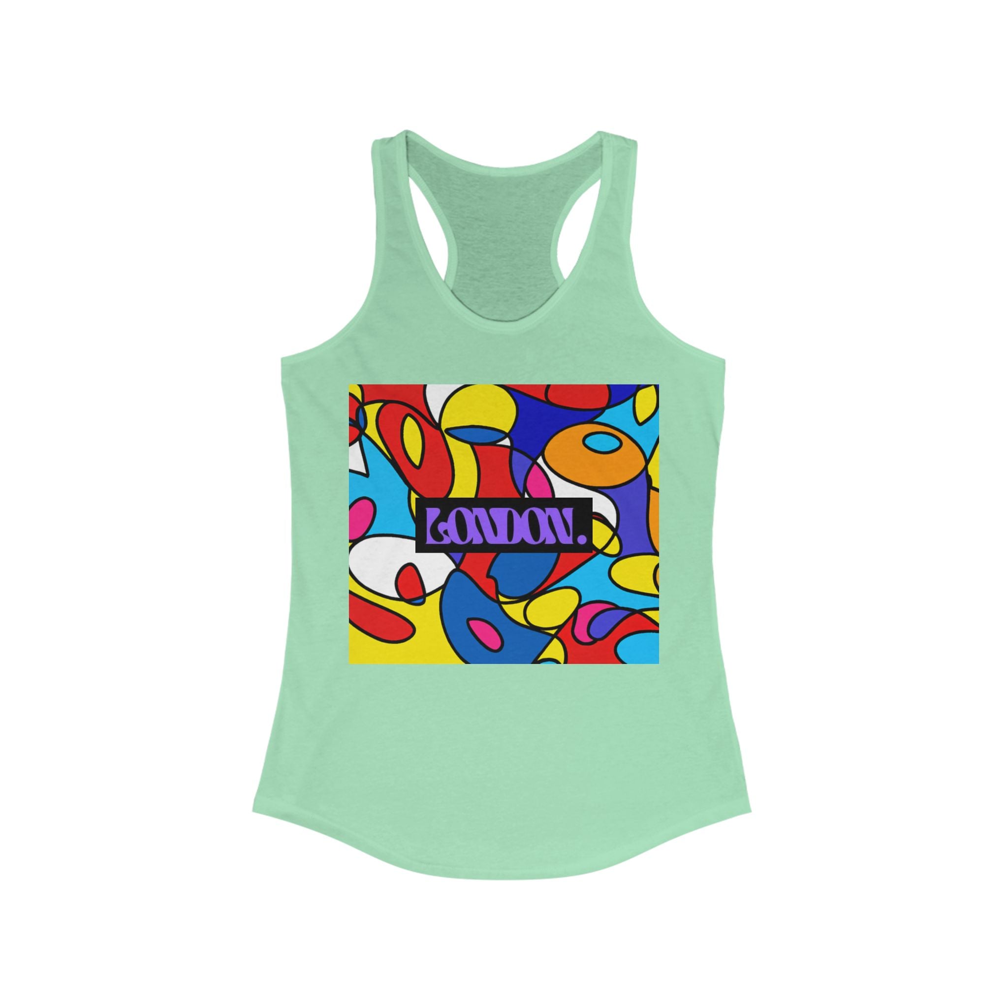 "Velvet Mirage" - Racerback Tank Top