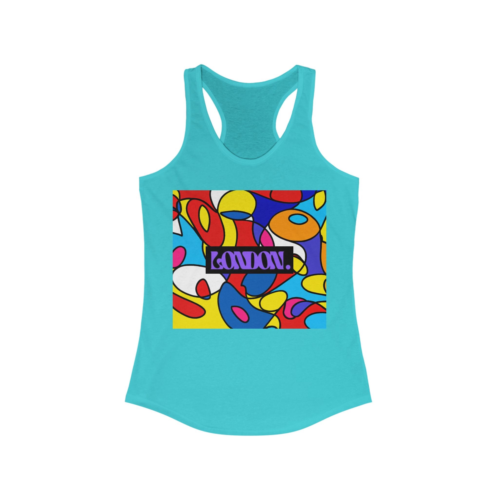 "Velvet Mirage" - Racerback Tank Top