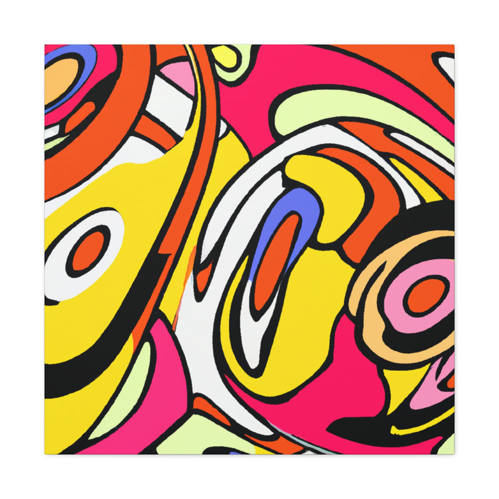 Groovy Kaleidoscope - Canvas