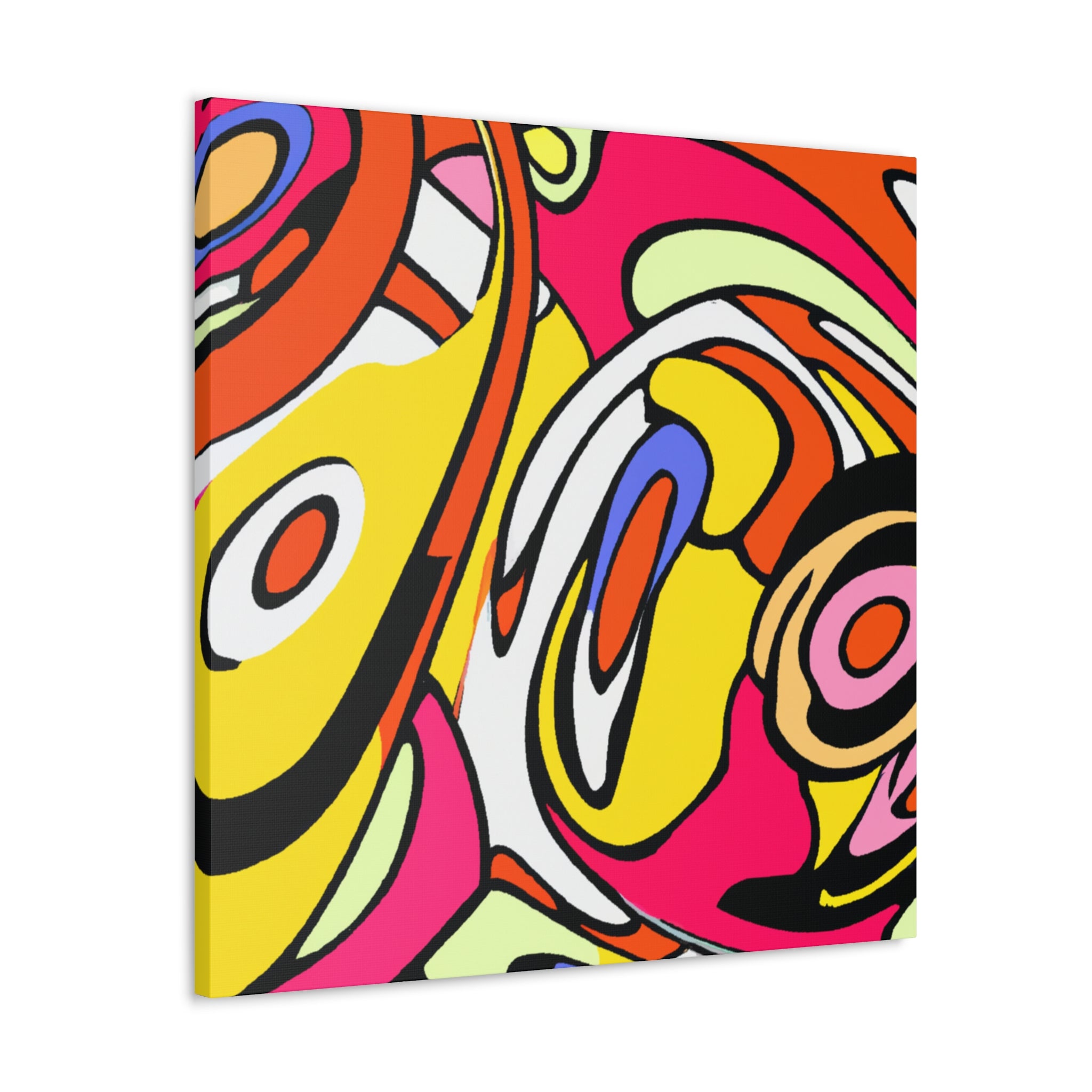 Groovy Kaleidoscope - Canvas
