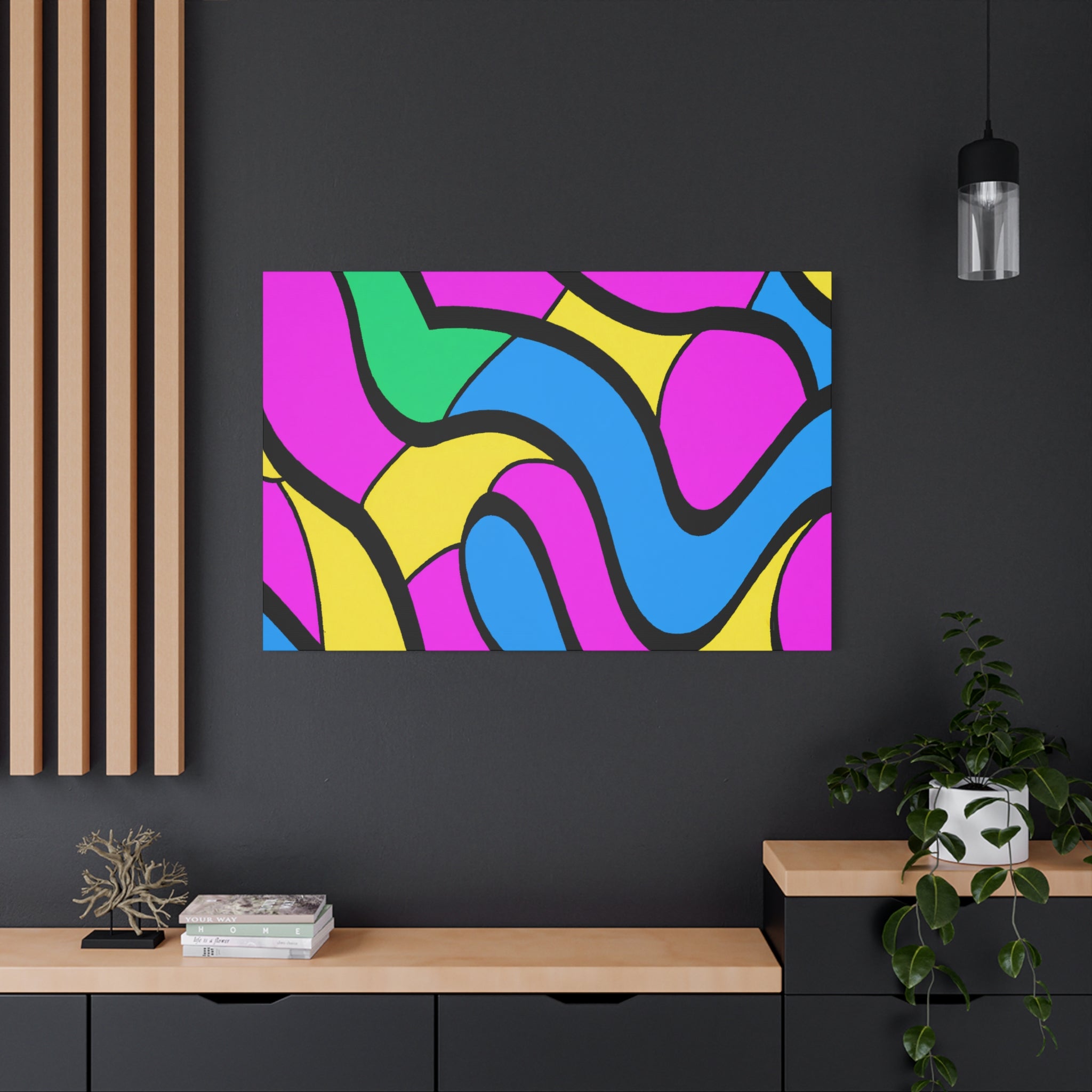 Groovy Whirlwind - Canvas