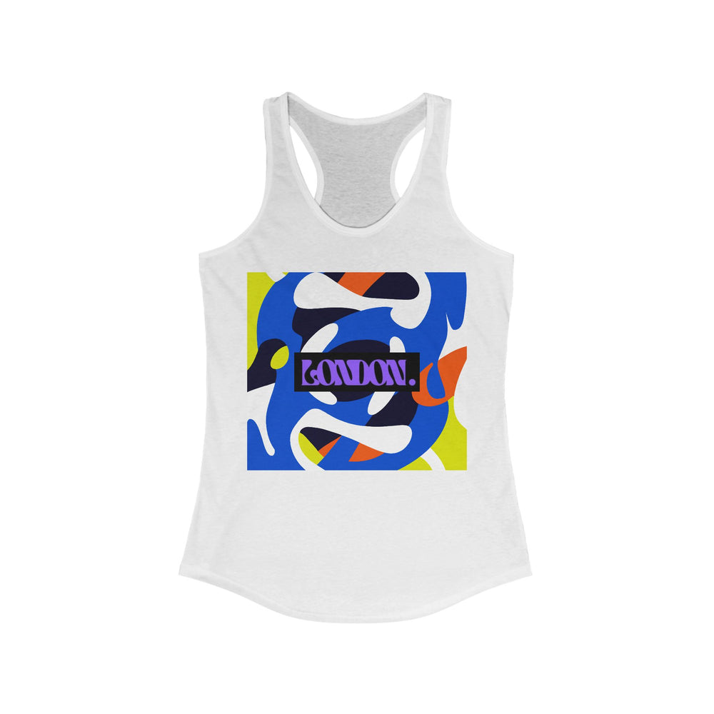 "Hazy Daisy Groove Station" - Racerback Tank Top