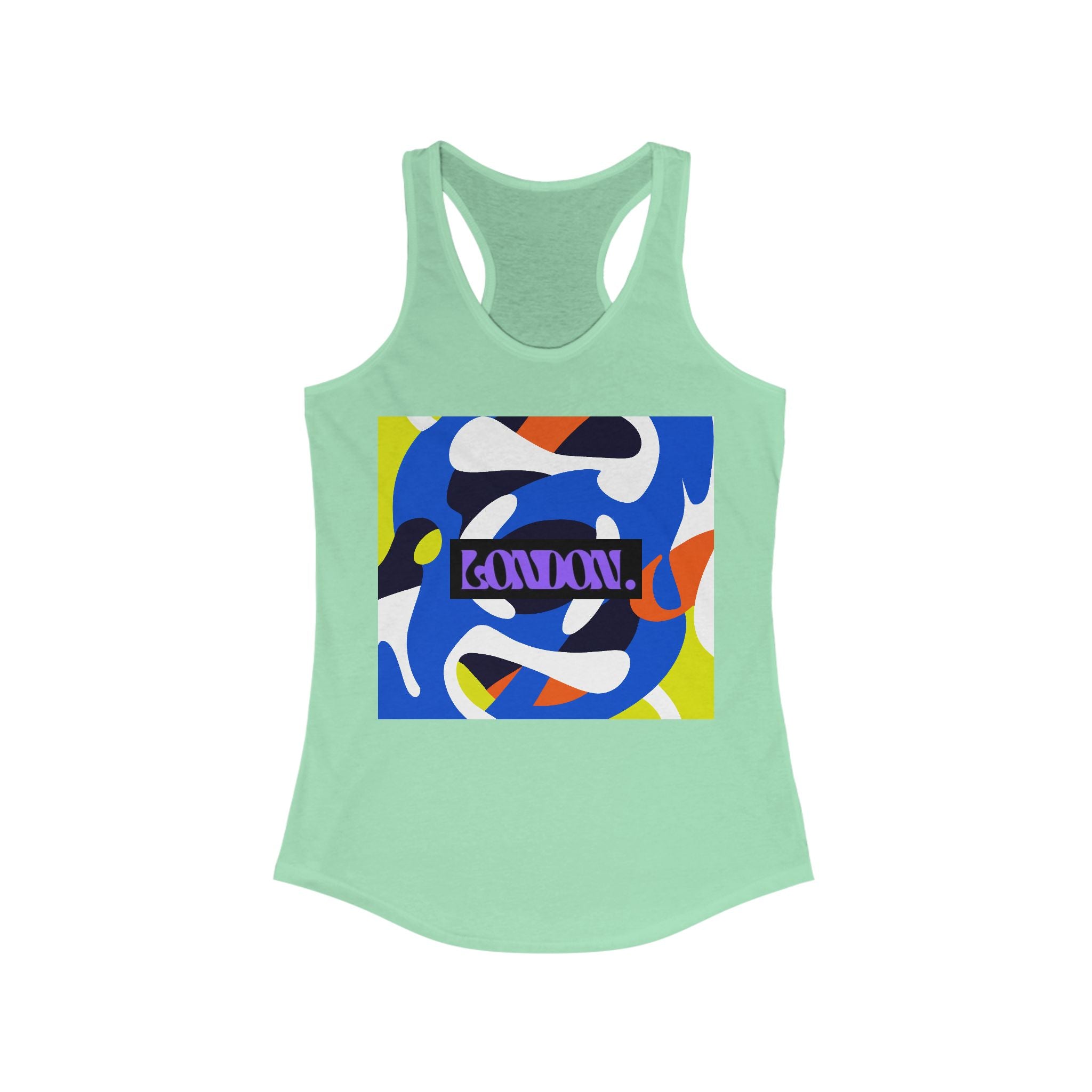 "Hazy Daisy Groove Station" - Racerback Tank Top