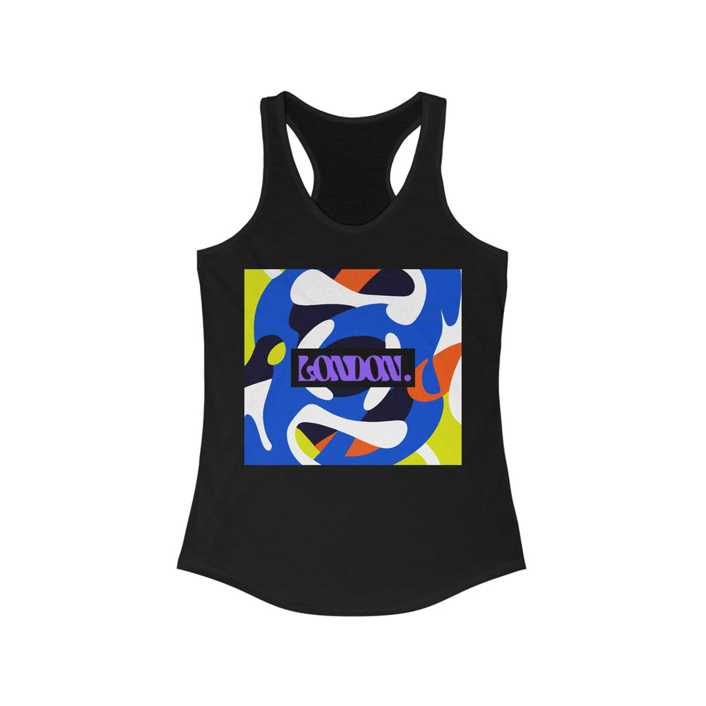"Hazy Daisy Groove Station" - Racerback Tank Top