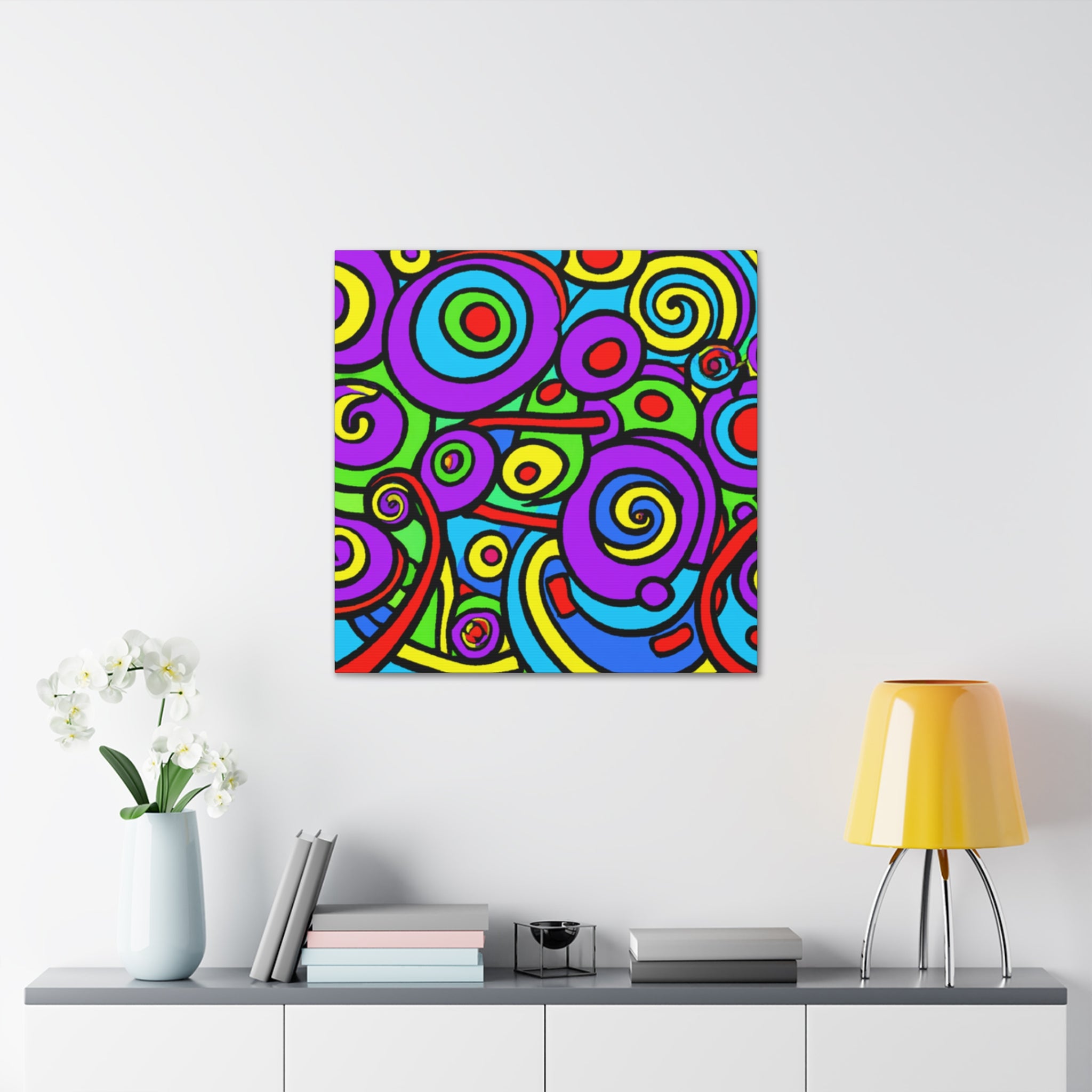 Color Groove. - Canvas