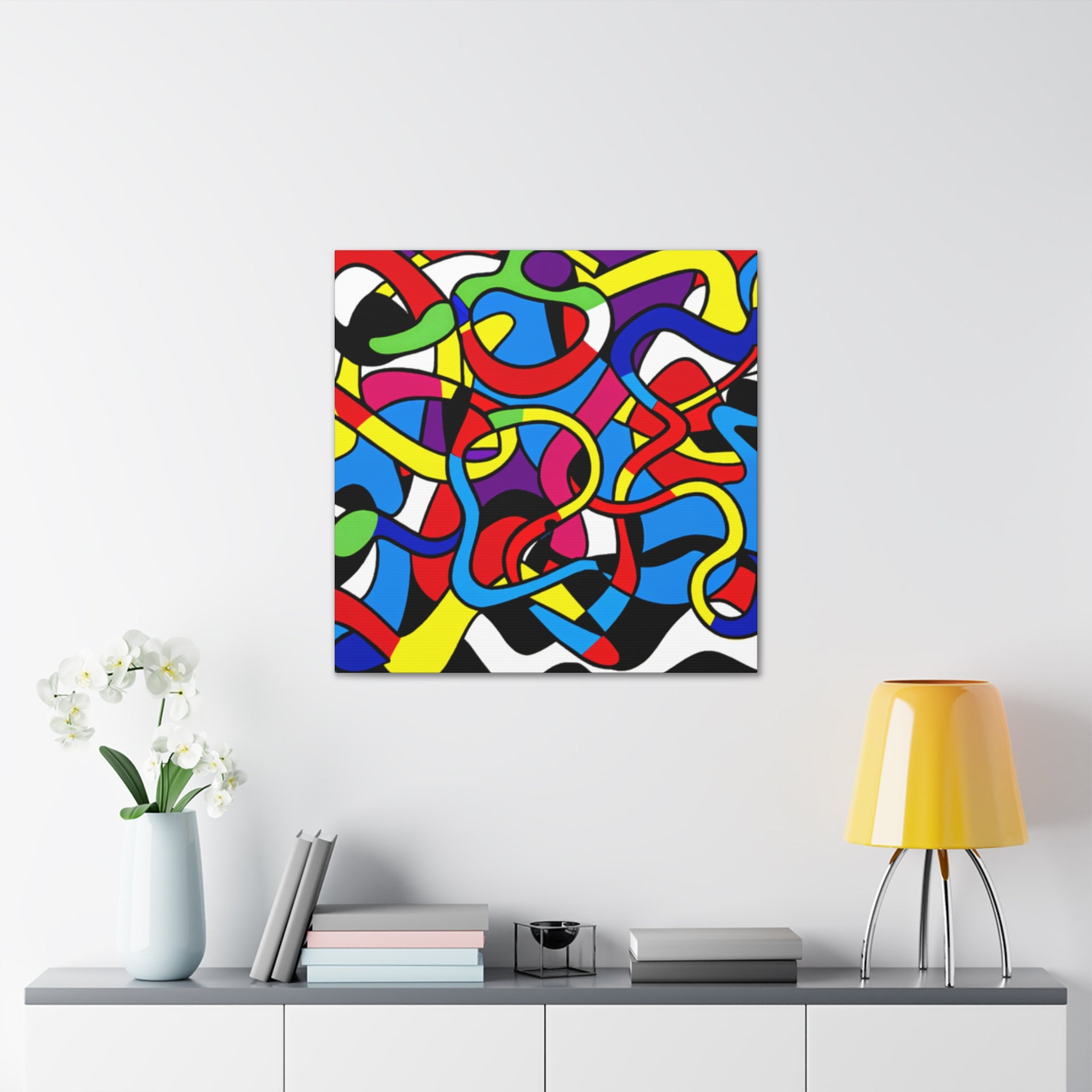Groovy Kaleidoscope - Canvas