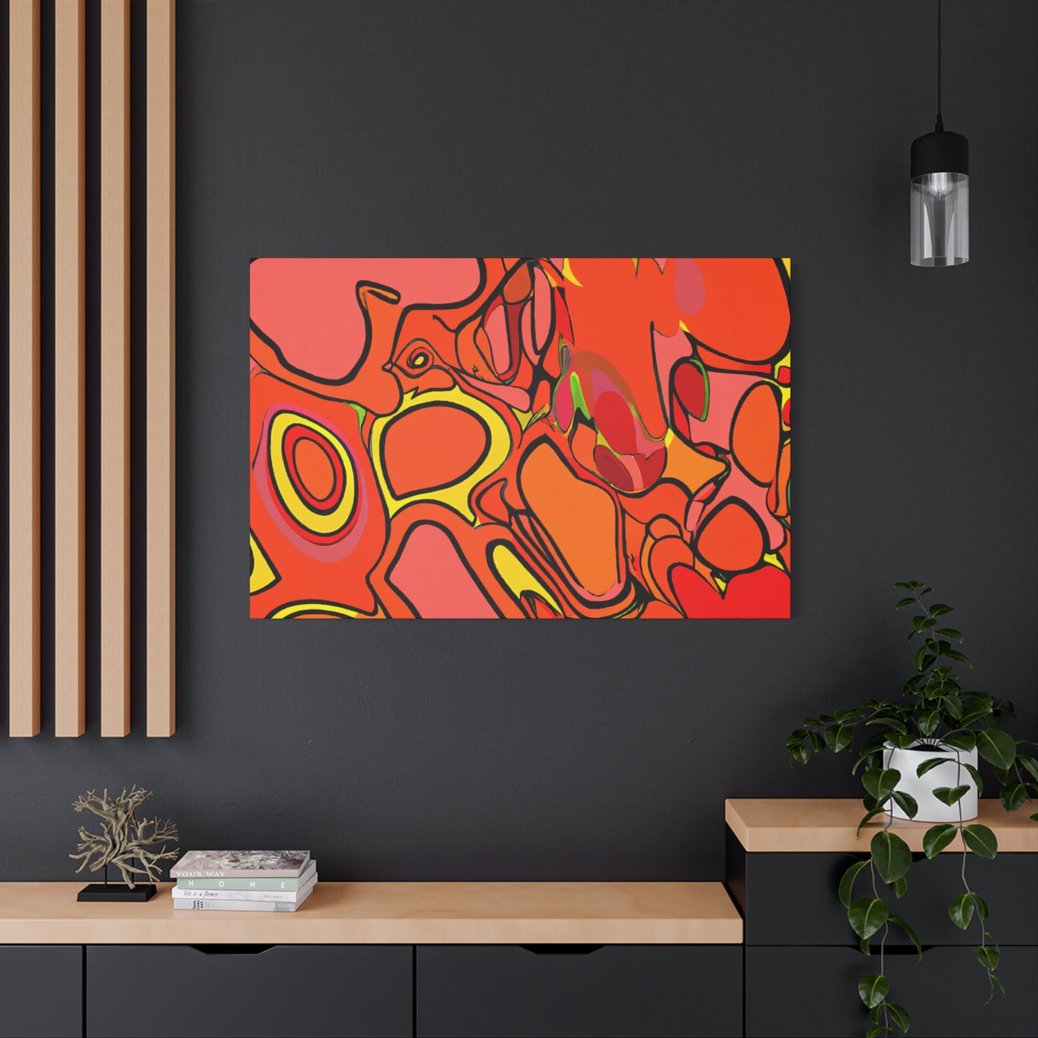 Groovy Whirlwind - Canvas