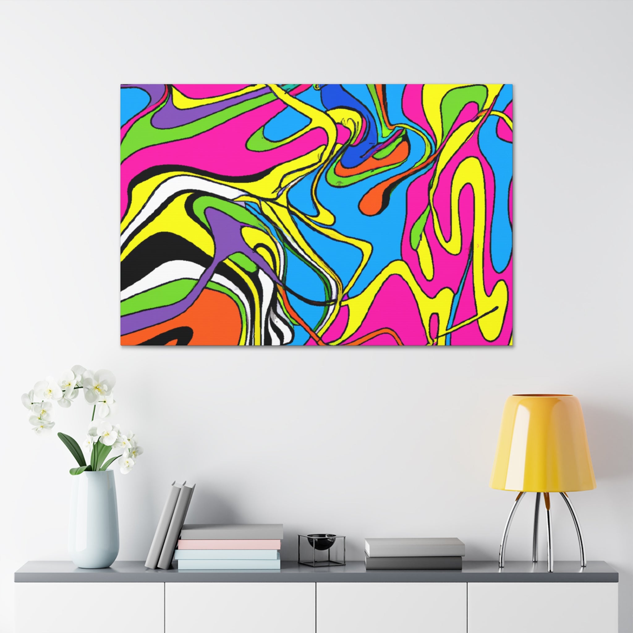 Groovy Vortex - Canvas