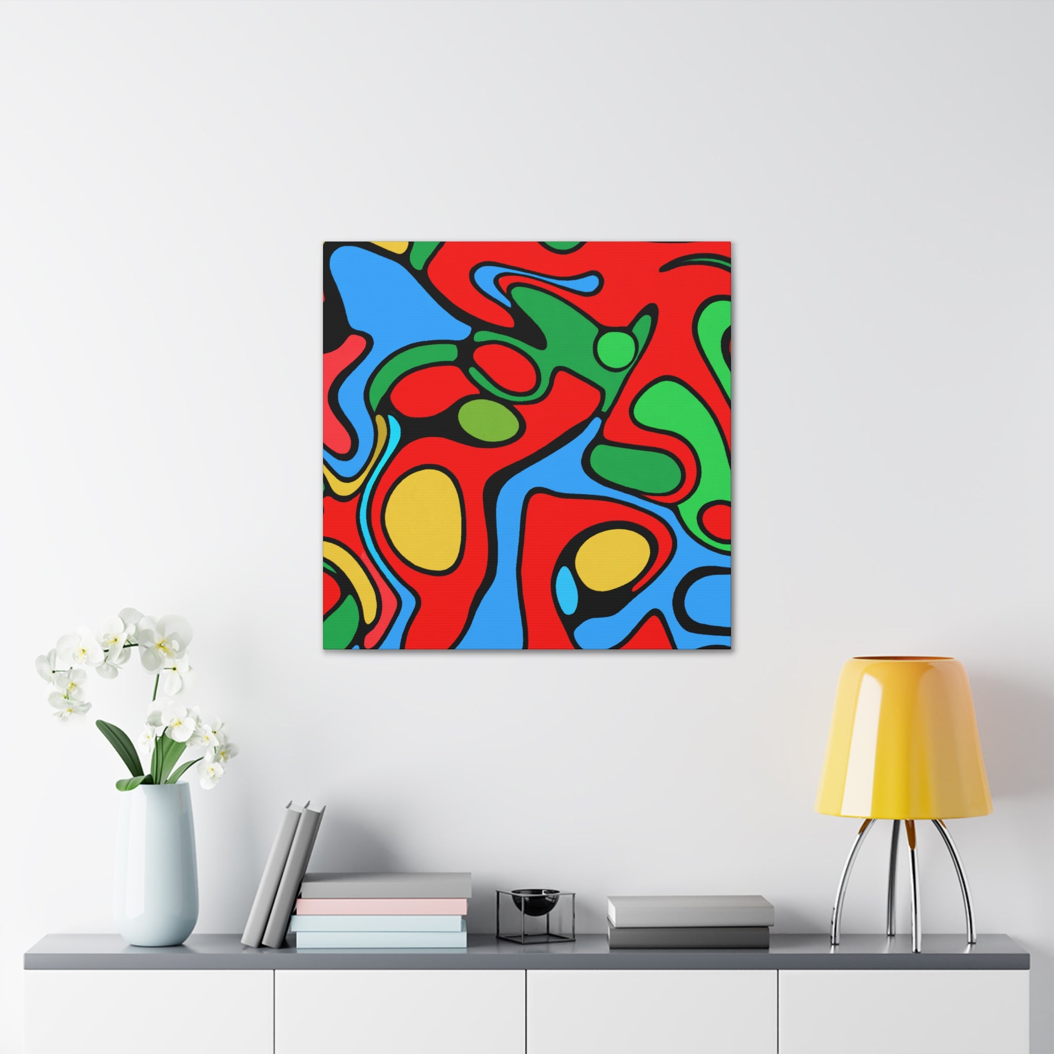 Groovy Kaleidoscope - Canvas