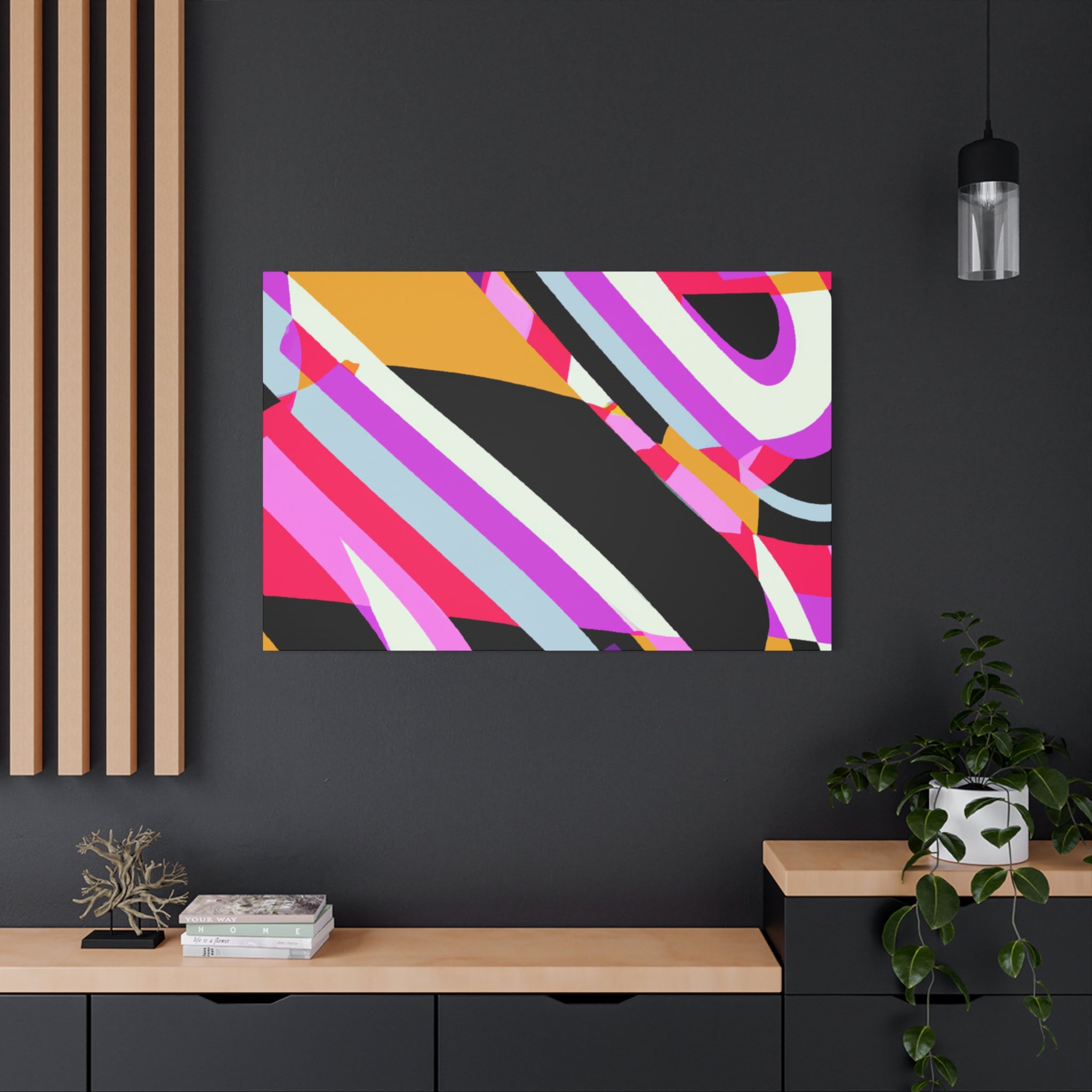 Groovy Twist - Canvas