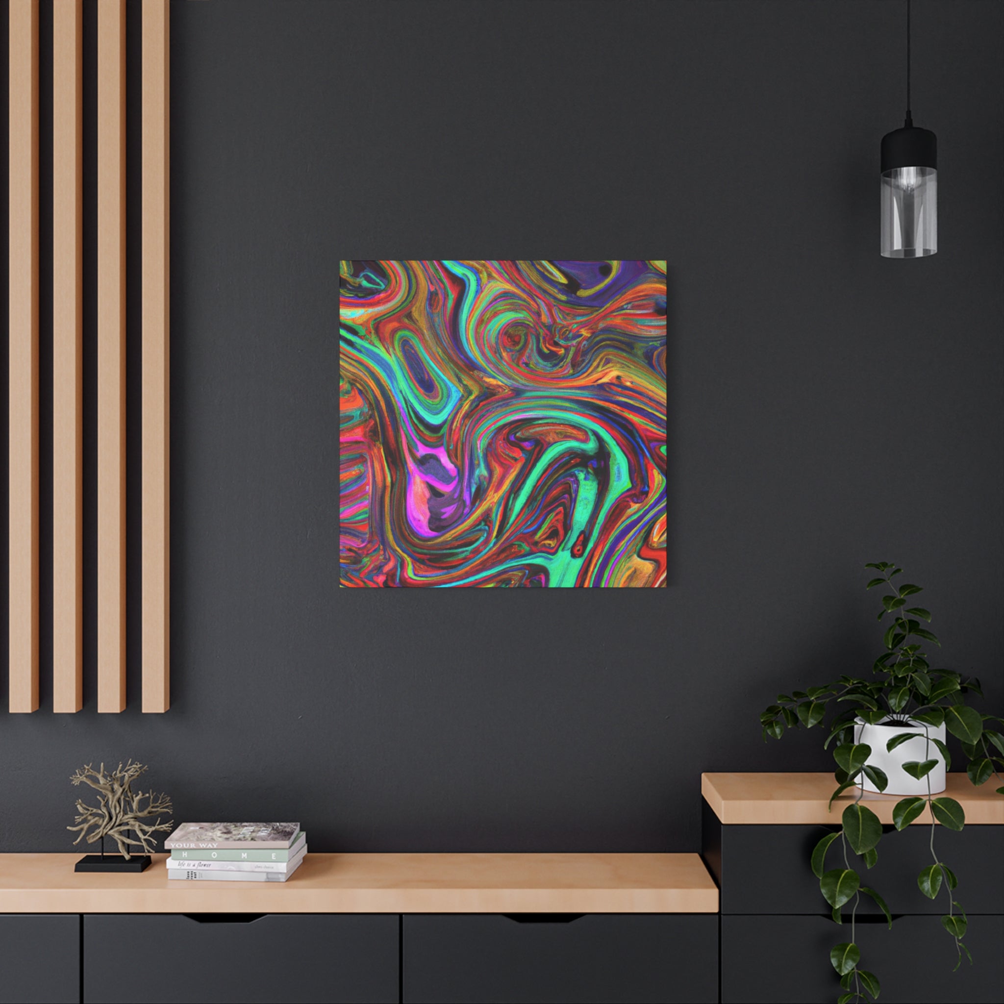 Groovy Spectrum - Canvas