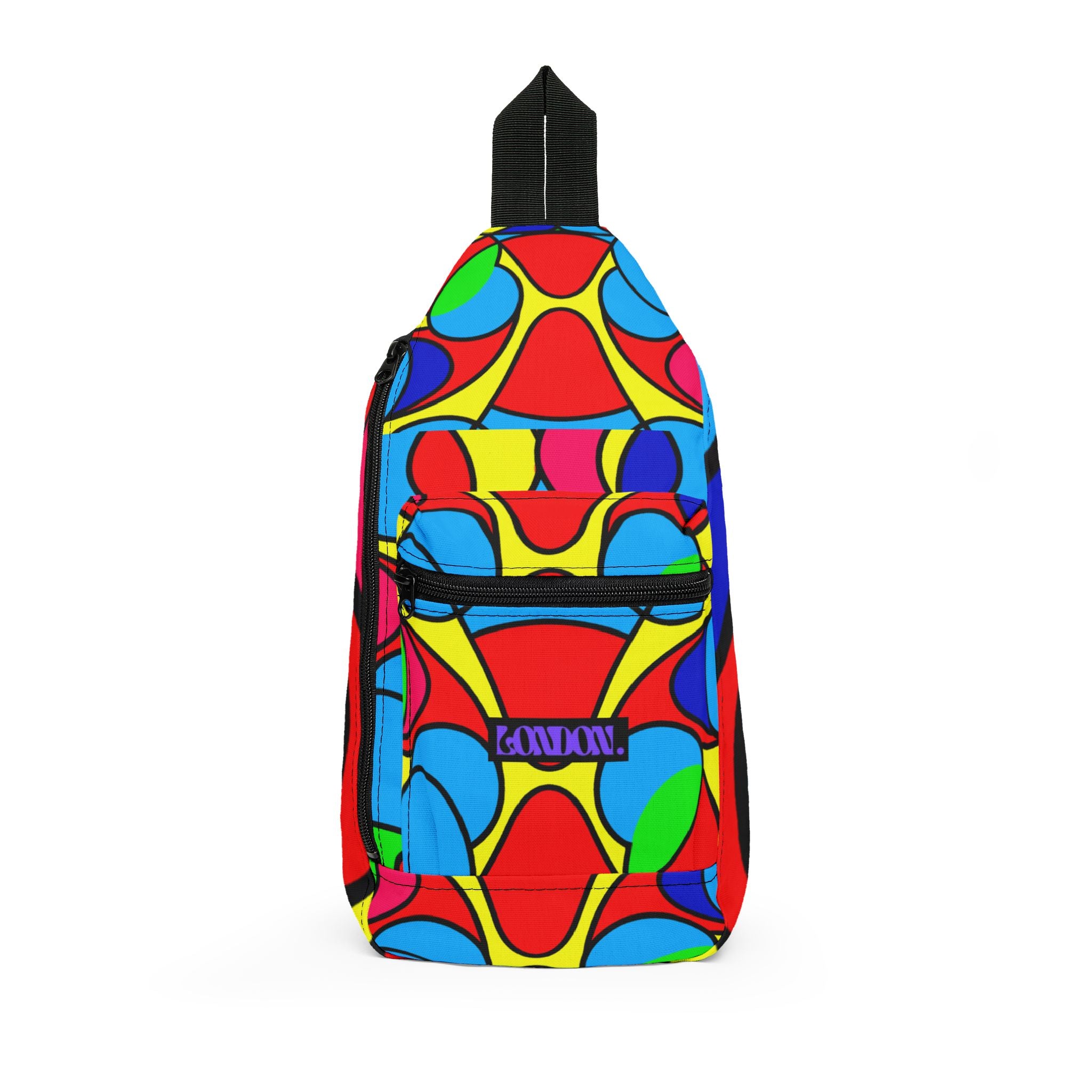 "Groovy Deco Delight" - Sling Bag