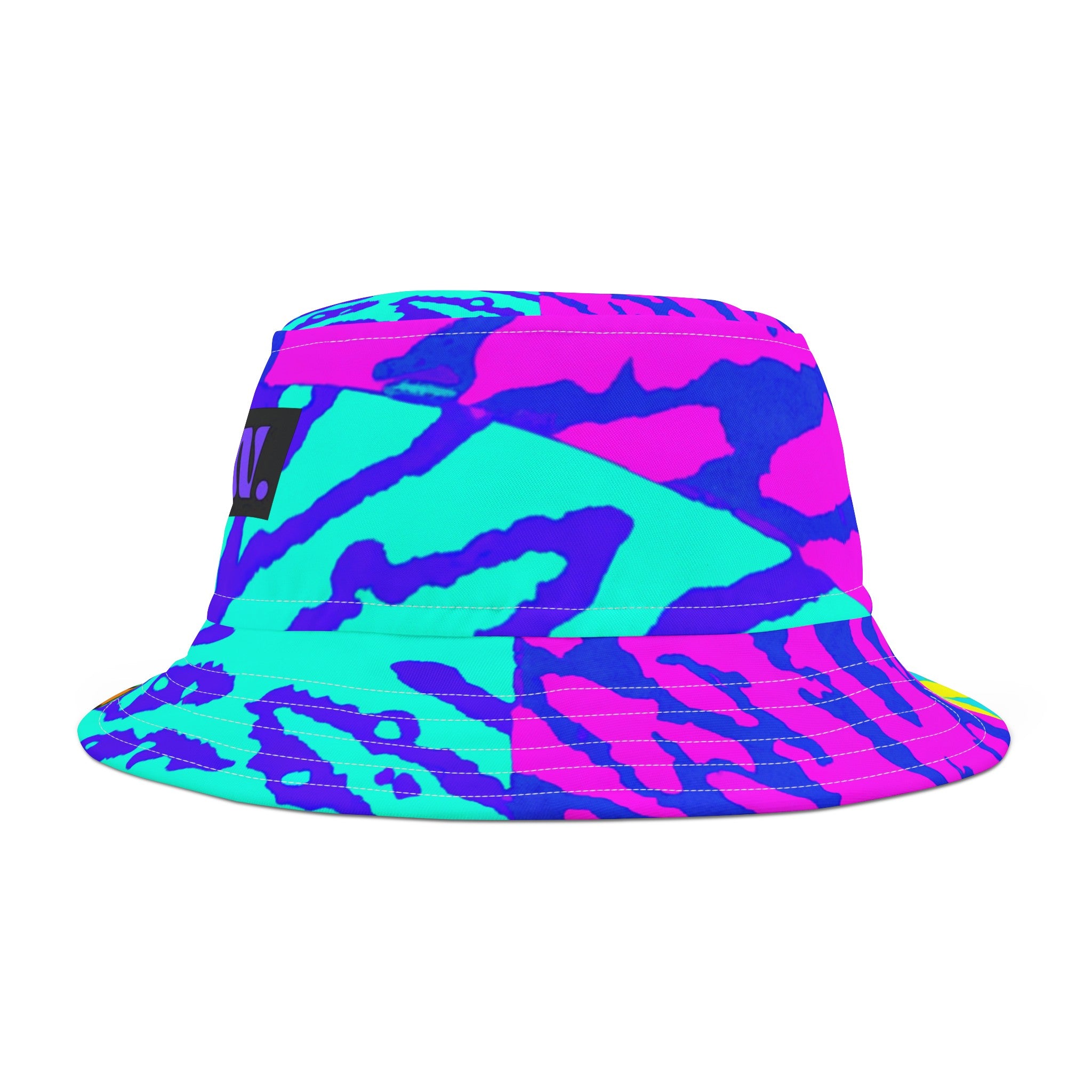 Kaleidoscope Kitty - Bucket Hat