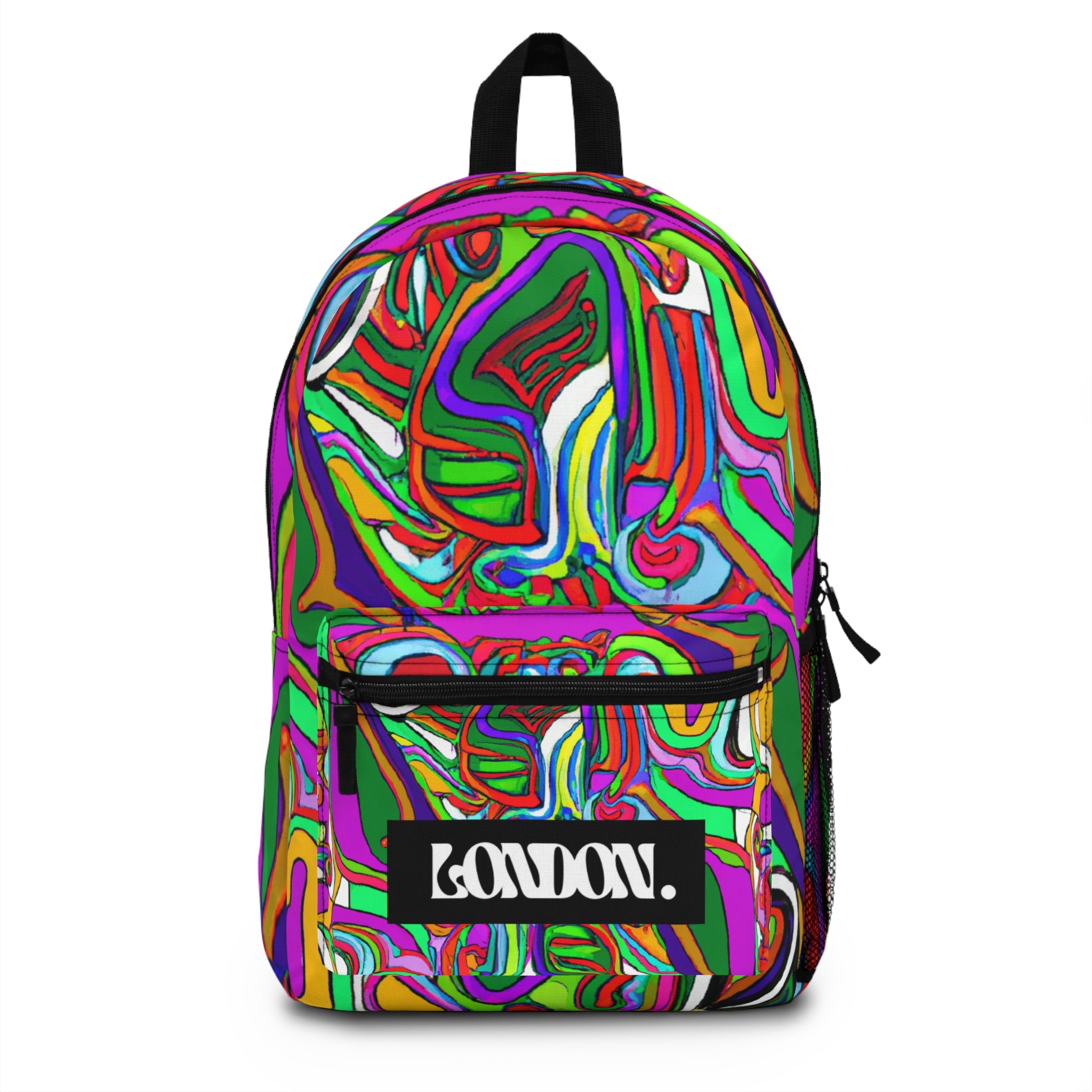 "Groovy Prism Pop Boutique" - Backpack