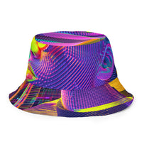 Electric Bloom Fiesta - Bucket Hat - Inside Back