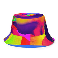Electric Fiorucci Popburst - Bucket Hat - Inside Back