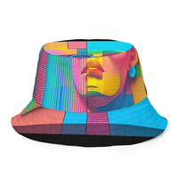 Electric Bloom Groove - Bucket Hat - Inside Front