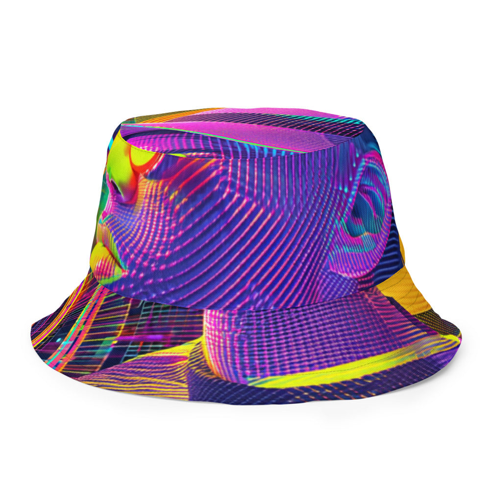 Electric Bloom Fiesta - Bucket Hat - Inside Front