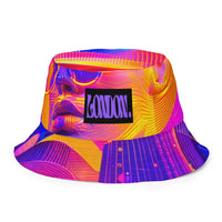 Electric Bloom Tropics - Bucket Hat - Outside Front