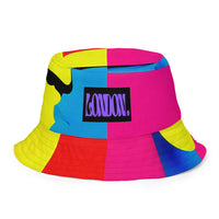 Electric Bloom Burst - Bucket Hat - Branding Outside